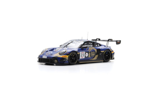Spark 18SB078 1/18 Porsche 911 GT3 R (992) No.23 Phantom Global Racing 24H Spa 2024 J. Evans – J. Eriksson – T. Preining