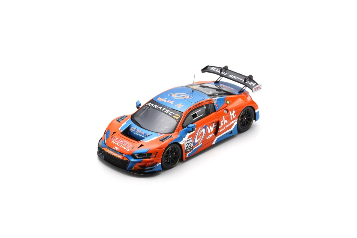 Spark AS073 1/43 Audi R8 LMS GT3 Evo II No.22 Wash It Team MPC 3rd Bathurst 12H 2024 L. Talbot - C. Haase - K. van der Linde