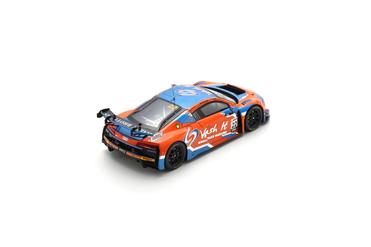 Spark AS073 1/43 Audi R8 LMS GT3 Evo II No.22 Wash It Team MPC 3rd Bathurst 12H 2024 L. Talbot - C. Haase - K. van der Linde