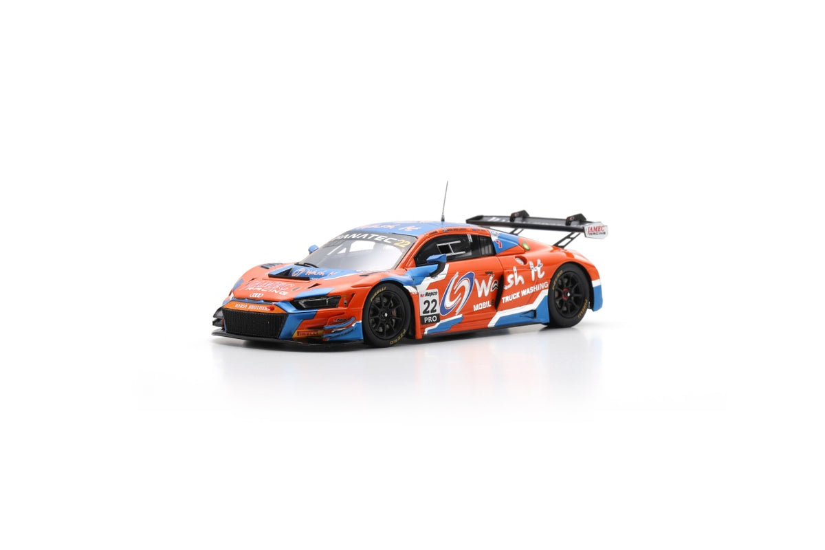 Spark AS073 1/43 Audi R8 LMS GT3 Evo II No.22 Wash It Team MPC 3rd Bathurst 12H 2024 L. Talbot - C. Haase - K. van der Linde