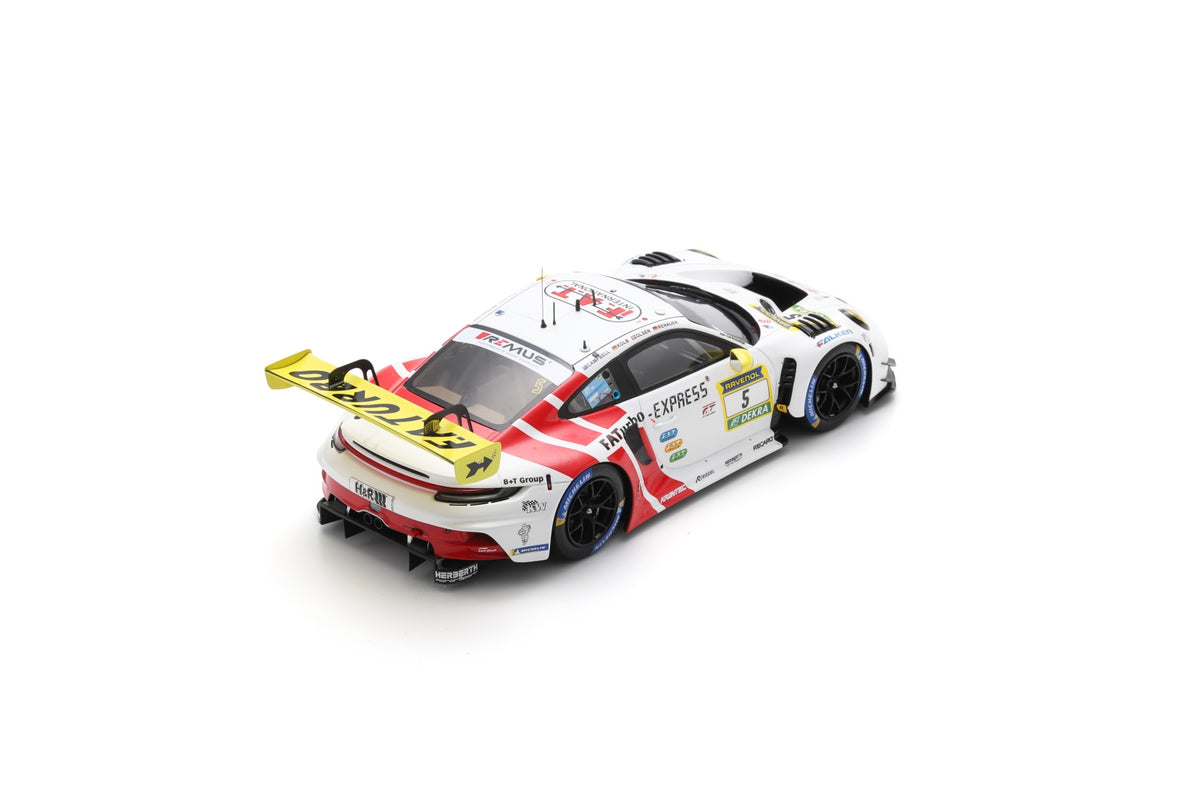 Spark 18SG067 1/18 Porsche 911 GT3 R (992) No.5 Herberth Motorsport 24H Nürburgring 2024 R. Renauer - V. Kolb - D. Olsen - M. Campbell