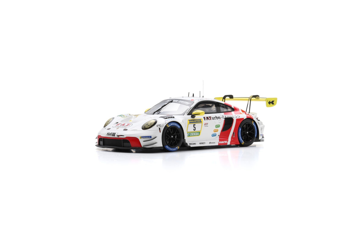 Spark 18SG067 1/18 Porsche 911 GT3 R (992) No.5 Herberth Motorsport 24H Nürburgring 2024 R. Renauer - V. Kolb - D. Olsen - M. Campbell