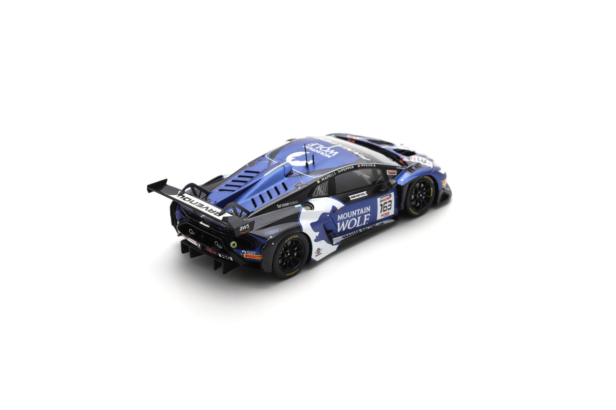 Spark SB782 1/43 Lamborghini Huracán GT3 EVO 2 No.163 GRT Grasser Racing Team Pole Position/5th 24H Spa 2024 F. Perera – M. Mapelli – J. Pepper