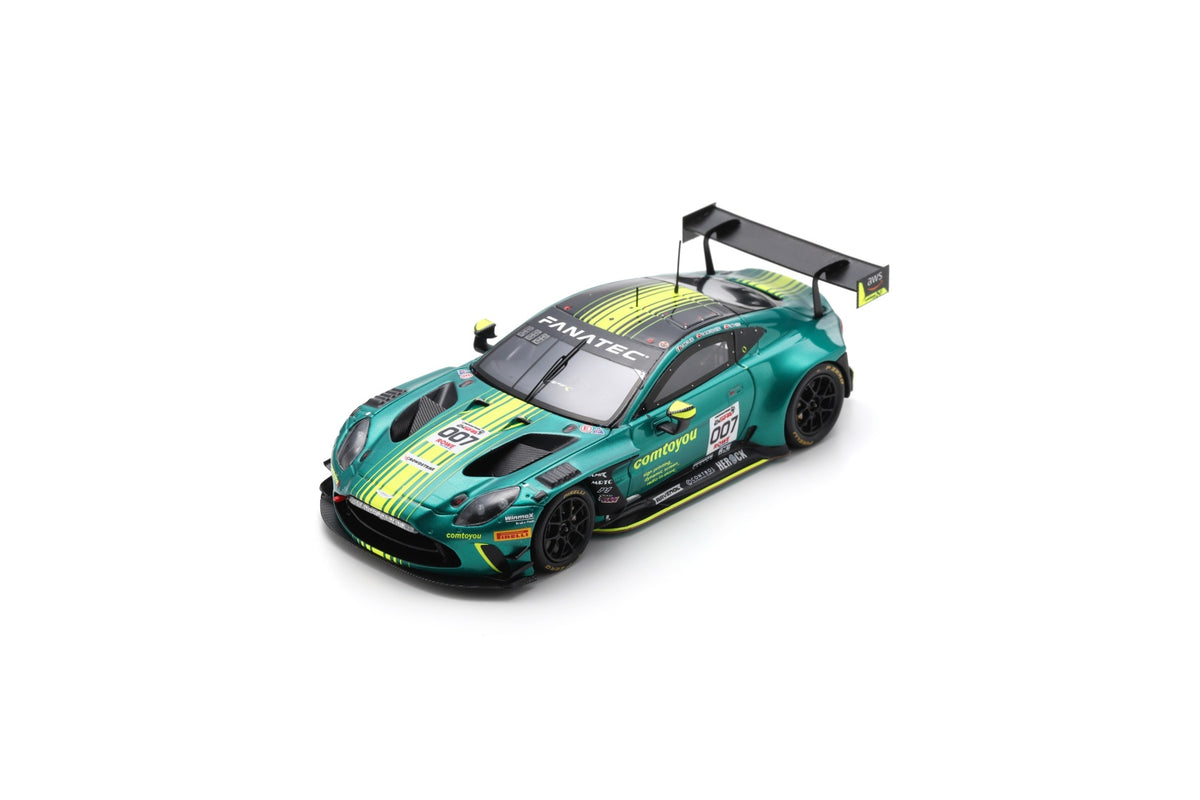 Spark 43SPA2024 1/43 Aston Martin Vantage AMR GT3 EVO No.007 Comtoyou Racing Winner 24H Spa 2024 M. Drudi – N. Thiim – M. Sørensen