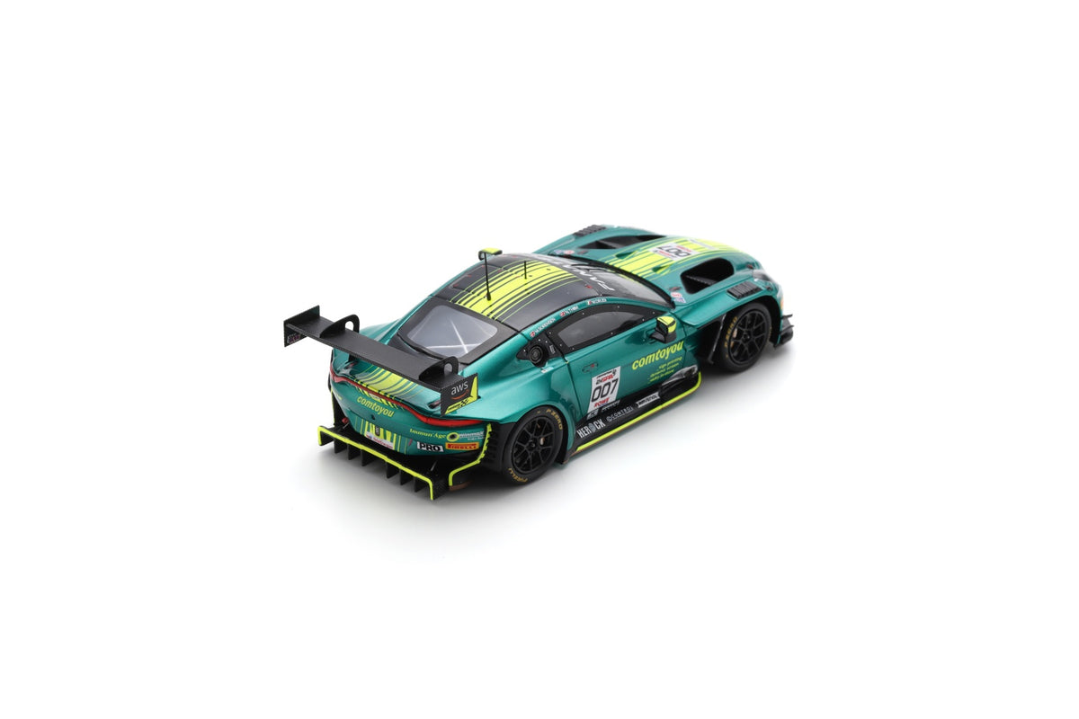 Spark 43SPA2024 1/43 Aston Martin Vantage AMR GT3 EVO No.007 Comtoyou Racing Winner 24H Spa 2024 M. Drudi – N. Thiim – M. Sørensen