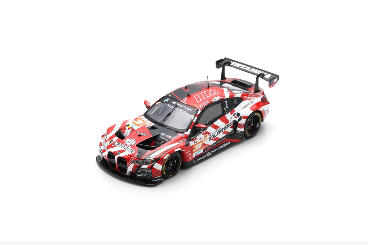 Spark S9147 1/43 BMW M4 GT3 No.31 TEAM WRT 2nd LMGT3 class Le Mans 24H 2024 A. Farfus - D. Leung - S. Gelael