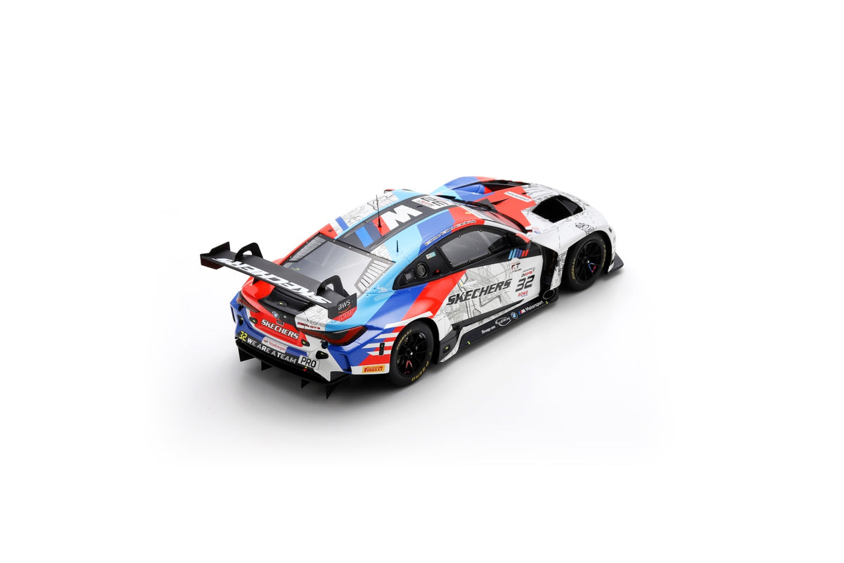 Spark 18SB075 1/18 BMW M4 GT3 No.32 Team WRT 3rd 24H Spa 2024 D. Vanthoor – S. van der Linde – C. Weerts