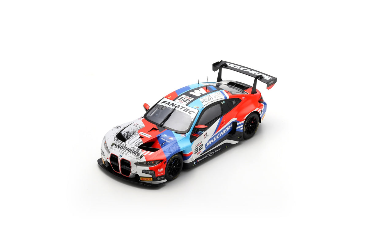 Spark 18SB075 1/18 BMW M4 GT3 No.32 Team WRT 3rd 24H Spa 2024 D. Vanthoor – S. van der Linde – C. Weerts