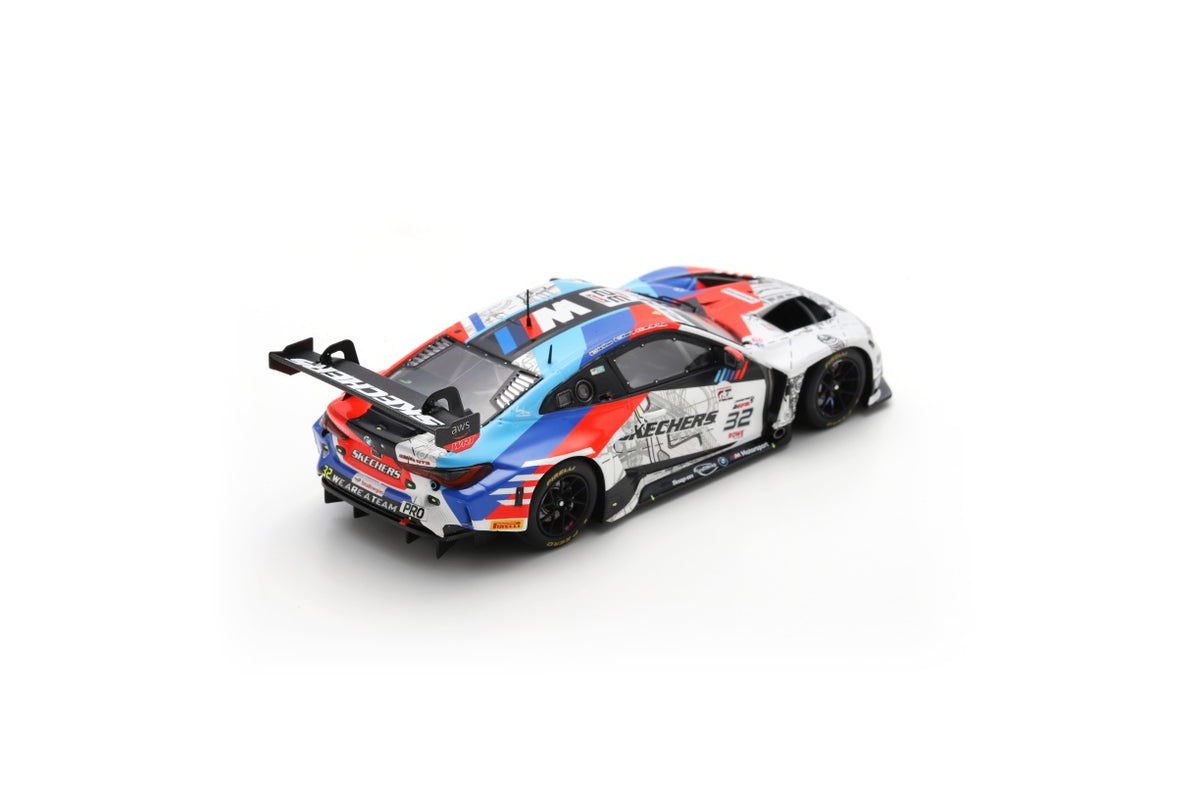 Spark SB780 1/43 BMW M4 GT3 No.32 Team WRT 3rd 24H Spa 2024 D. Vanthoor – S. van der Linde – C. Weerts