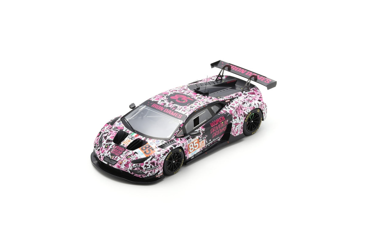 Spark 18S660 1/18 Lamborghini Huracán GT3 Evo2 No.85 IRON DAMES Le Mans 24H 2024 S. Bovy - M. Gatting - R. Frey