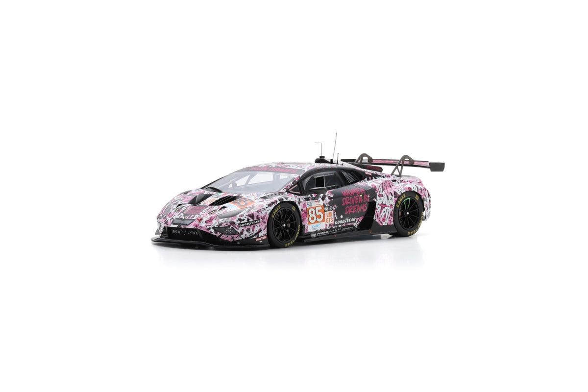 Spark 18S660 1/18 Lamborghini Huracán GT3 Evo2 No.85 IRON DAMES Le Mans 24H 2024 S. Bovy - M. Gatting - R. Frey