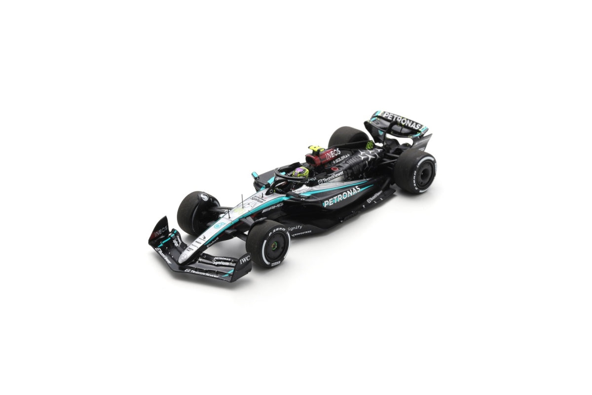 Spark S9546 1/43 Mercedes-AMG PETRONAS Formula One Team No.44 F1 W15 E Performance 2nd Las Vegas GP 2024 Lewis Hamilton