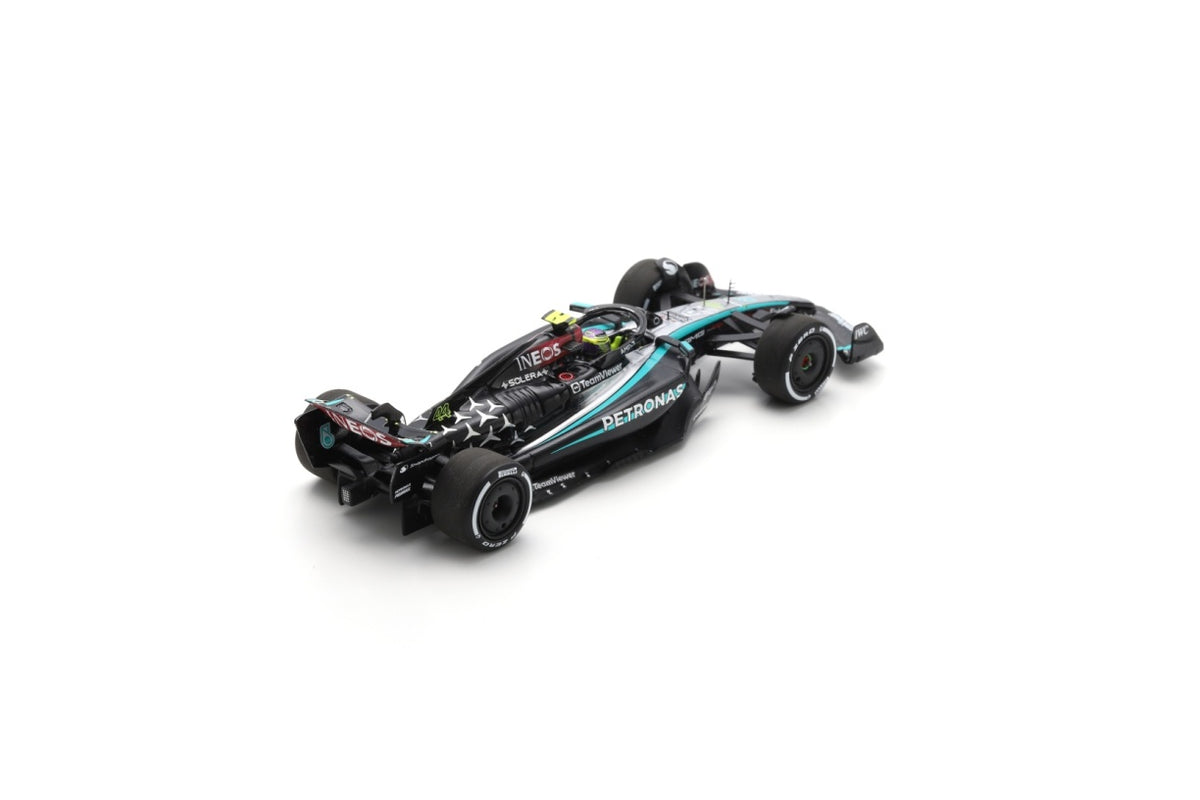 Spark S9546 1/43 Mercedes-AMG PETRONAS Formula One Team No.44 F1 W15 E Performance 2nd Las Vegas GP 2024 Lewis Hamilton