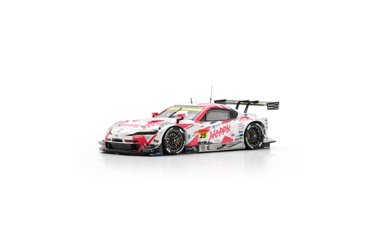 Spark SGT172 1/43 HOPPY Schatz GR Supra GT No.25 HOPPY team TSUCHIYA GT300 SUPER GT 2024 T. Suganami - T. Matsui - K. Sato