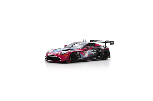 【2025年5月以降発売予定】 Spark SB824 1/43 Aston Martin Vantage AMR GT3 EVO No.36 Walkenhorst Motorsport 24H Spa 2024 T. Creswick – B. Garg – M. Jansen – B. Green