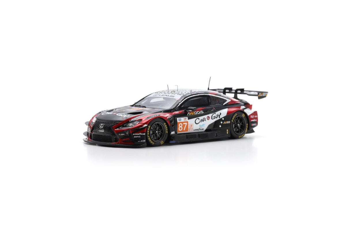 Spark S9158 1/43 Lexus RC F GT3 No.87 AKKODIS ASP TEAM Le Mans 24H 2024 T. Kimura - E. Masson - J. Hawksworth