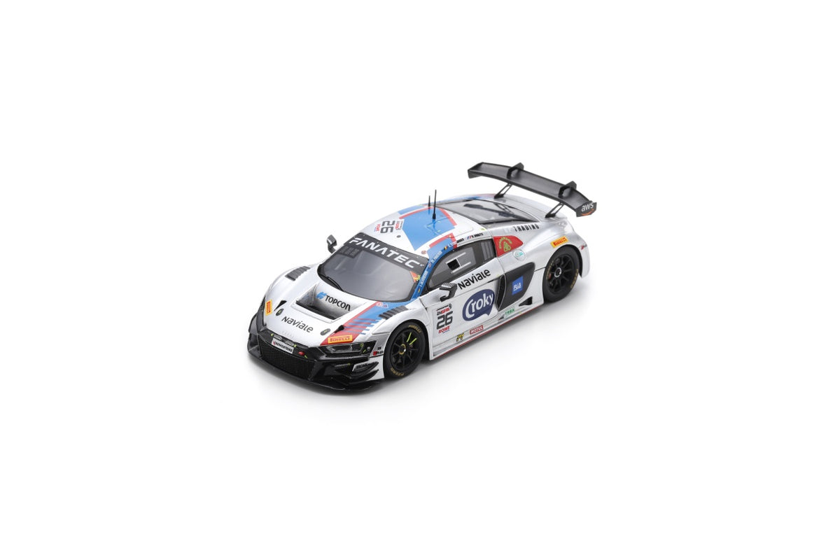 Spark SB809 1/43 Audi R8 LMS GT3 EVO II No.26 Sainteloc Racing 24H Spa 2024 A. Varutti – G. Stadsbader – I. Klymenko – M. Paverud