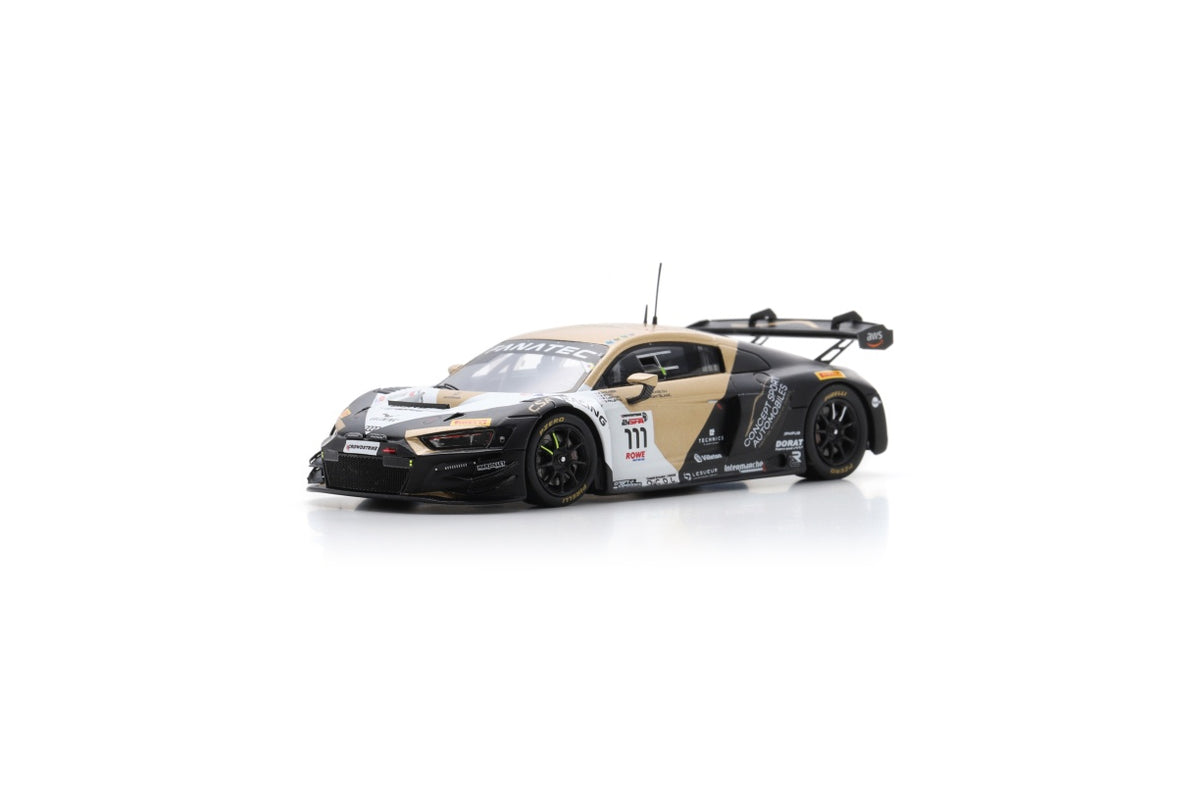 Spark SB826 1/43 Audi R8 LMS GT3 EVO II No.111 CSA Racing 24H Spa 2024 A. Rougier – S. Palette – R. Carton – A. Eteki