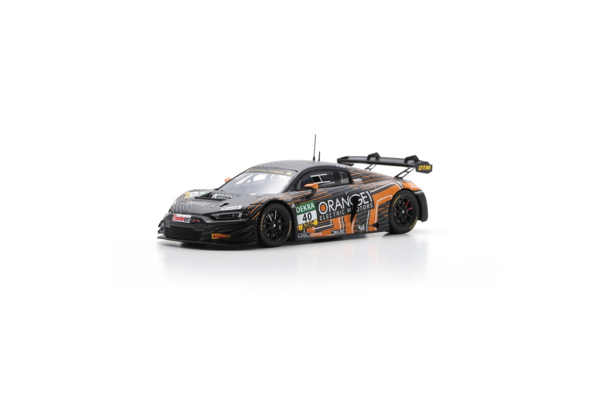Spark SG931 1/43 Audi R8 LMS GT3 Evo II No.40 Tresor Orange1 DTM 2023 Mattia Drudi