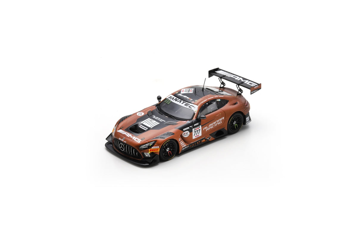 Spark SB784 1/43 Mercedes-AMG GT3 EVO No.777 AlManar Racing by GetSpeed Winner Gold class 24H Spa 2024 Al Faisal Al Zubair – D. Baumann – P. Ellis – M. Grenier