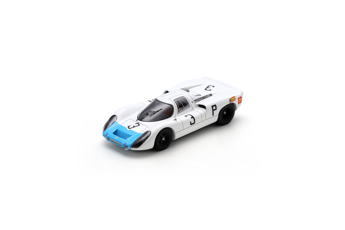 Spark SG822 1/43 Porsche 907 No.3 2nd 1000Km Nürburgring 1968 Hans Herrmann - Rolf Stommelen
