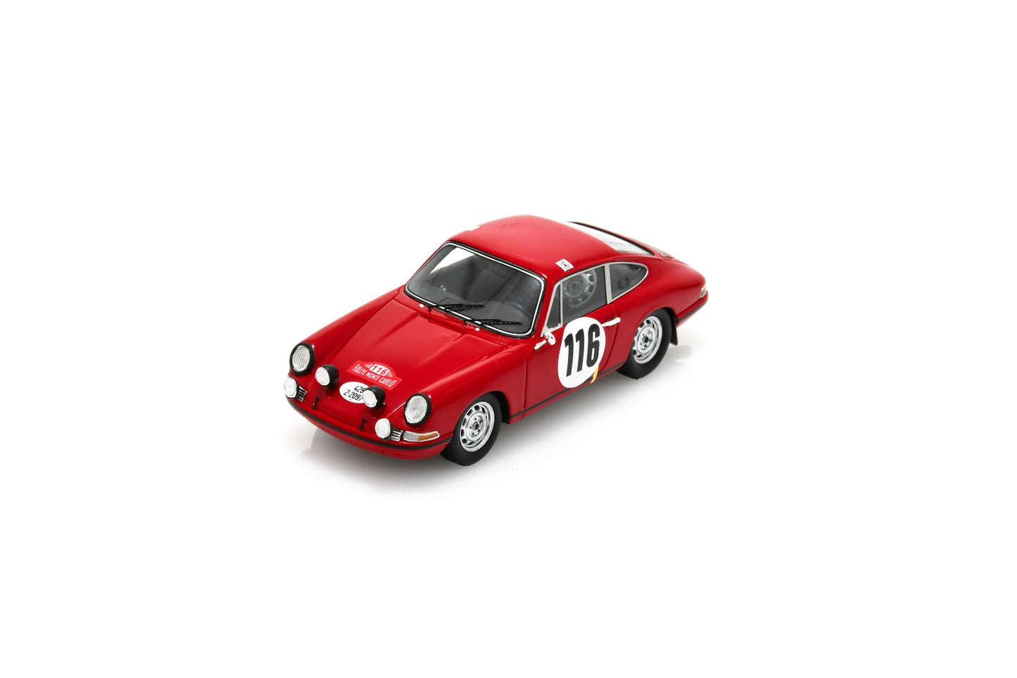 Spark S5580 1/43 Porsche 911 T/R No.116 2nd Rally Monte Carlo 1968 P. Toivonen - M. Tinkkanen