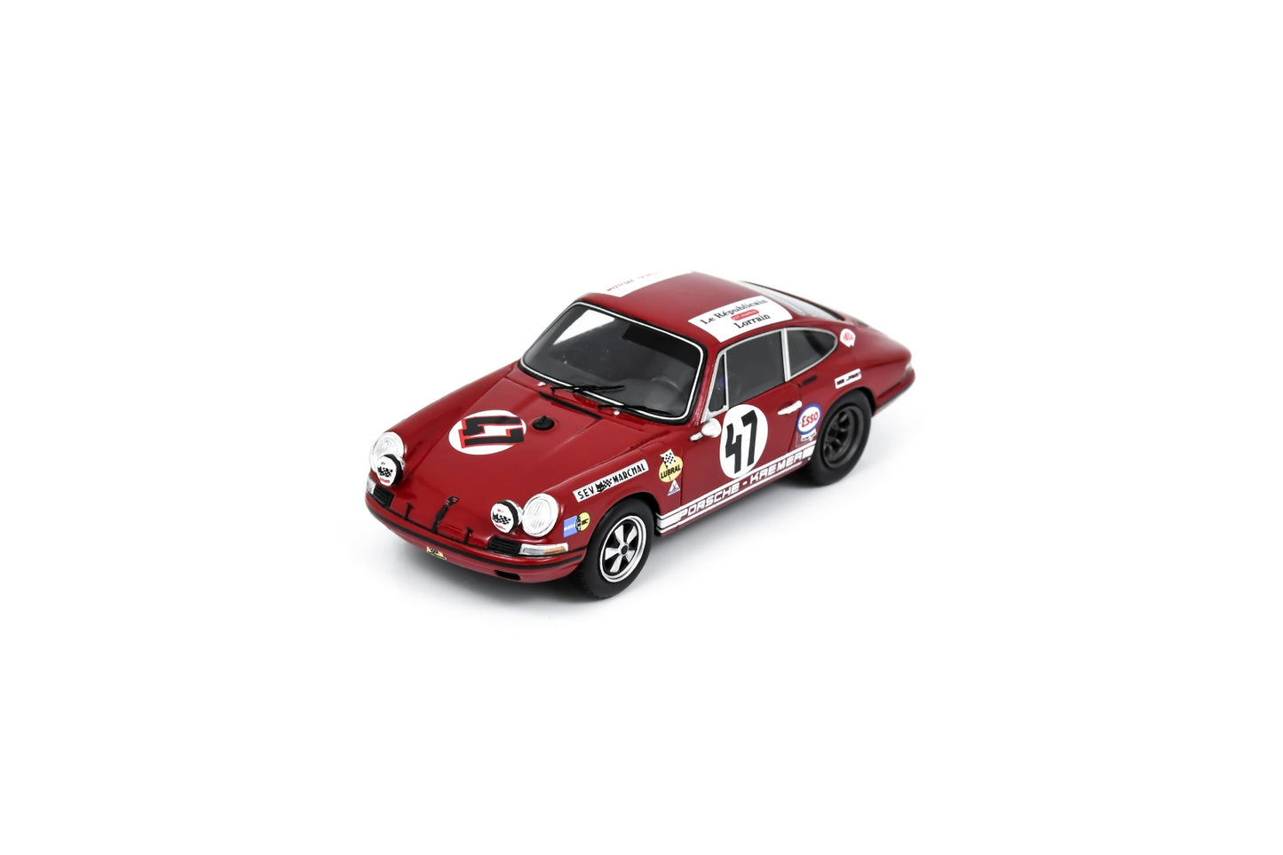 Spark S9752 1/43 Porsche 911S No.47 7th Le Mans 24H 1970 N. Koob - E. Kremer