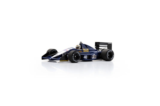 【2025年11月発売予定】 Spark S7248 1/43 AGS JH24 No.40 Practice British GP 1989 Gabriele Tarquini
