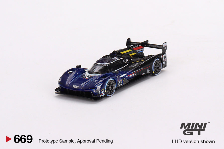 MINI GT MGT00669-L 1/64 キャデラック Vシリーズ. R IMSA デイトナ24時間 2023 #02 キャデラック・レーシング