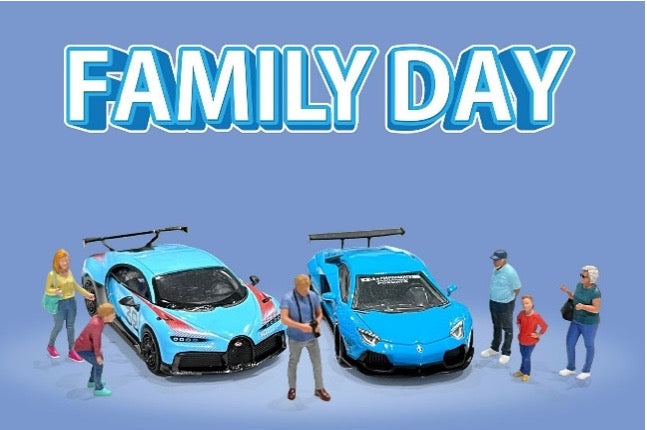 American Diorama AD-2410 1/64 フィギュア ファミリーデイ 6個セット