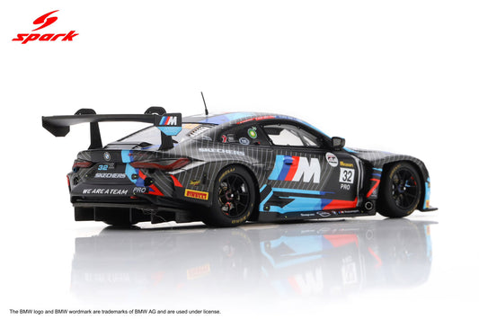 Spark AS080 1/43 BMW M4 GT3 No.32 Team WRT Winner Bathurst 12H 2025 A. Farfus - S. van der Linde - K. van der Linde