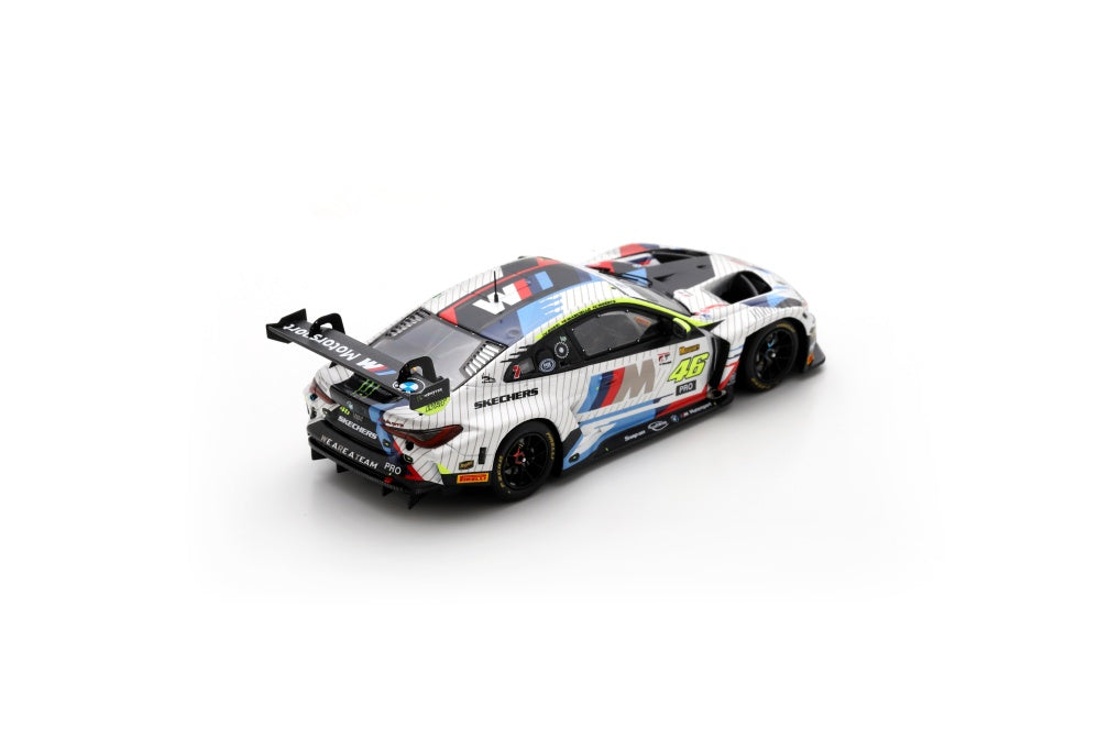 Spark AS081 1/43 BMW M4 GT3 No.46 Team WRT 2nd Bathurst 12H 2025 V. Rossi - C. Weerts - R. Marciello