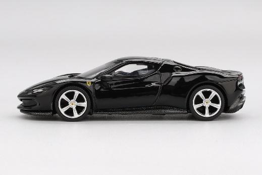【2025年9月以降発売予定】 BBR BBRFER64003 1/64 フェラーリ 296 GTB ネロ デイトナ