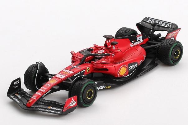 BBR BBRFER64022 1/64 フェラーリ SF23 2023 #16 モナコグランプリ C. Leclerc