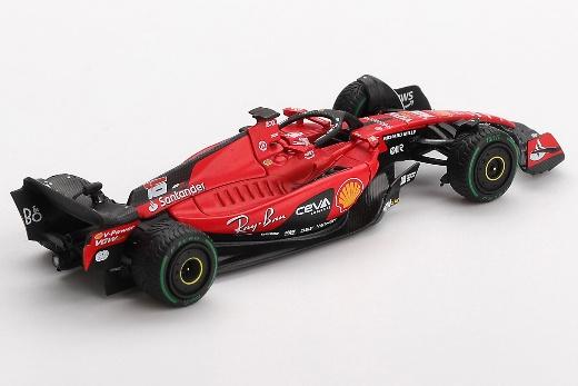 【2025年10月以降発売予定】 BBR BBRFER64022 1/64 フェラーリ SF23 2023 #16 モナコグランプリ C. Leclerc