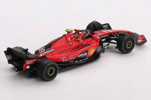 BBR BBRFER64023 1/64 フェラーリ SF23 2023 #55 モナコグランプリ C. Sainz