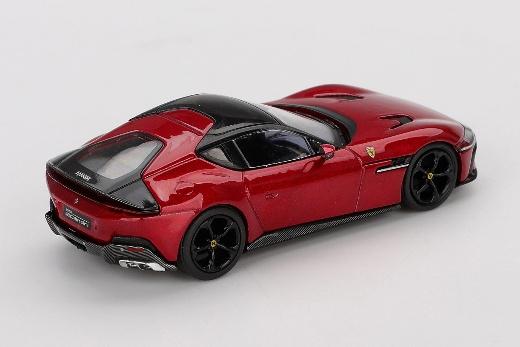 【2025年12月以降発売予定】 BBR BBRFER64033 1/64 フェラーリ 12 チリンドリ Rosso Imola