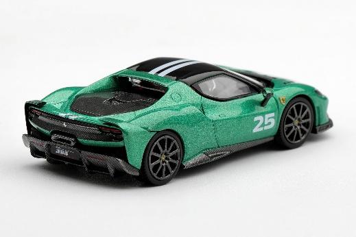 【2027年3月以降発売予定】 BBR BBRFER64045 1/64 Ferrari 296 Speciale Verde Nürburgring