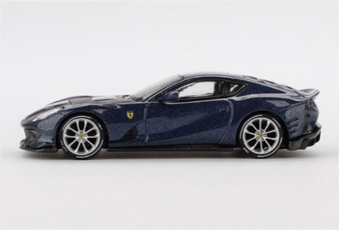 BBR BBRFER64011 1/64 フェラーリ 812 コンペティション Blu Tour De France