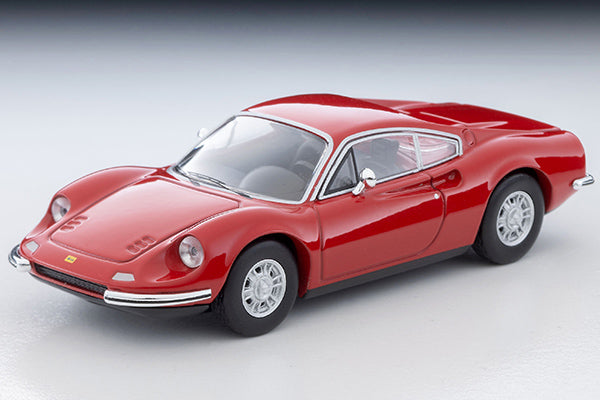 2026年5月発売予定】 TLV 1/64 LV ディーノ 246 GT (1971) 赤 – Racing