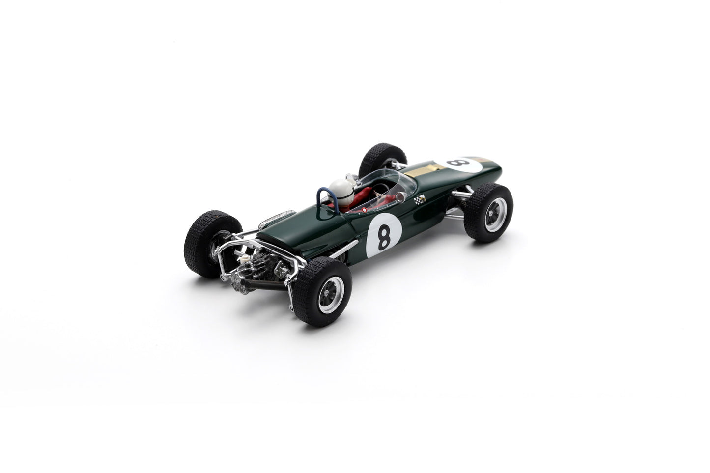 Spark F2004 1/43 Brabham BT18 Honda No.8 Winner F2 Pau GP 1966 Jack Brabham