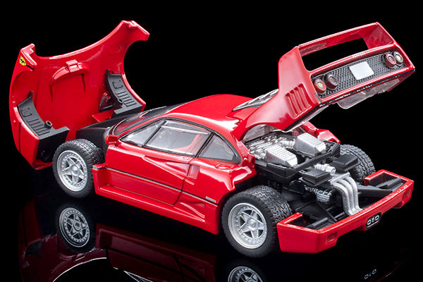 TLV 1/64 LV-N フェラーリ F40 (1989) (赤)