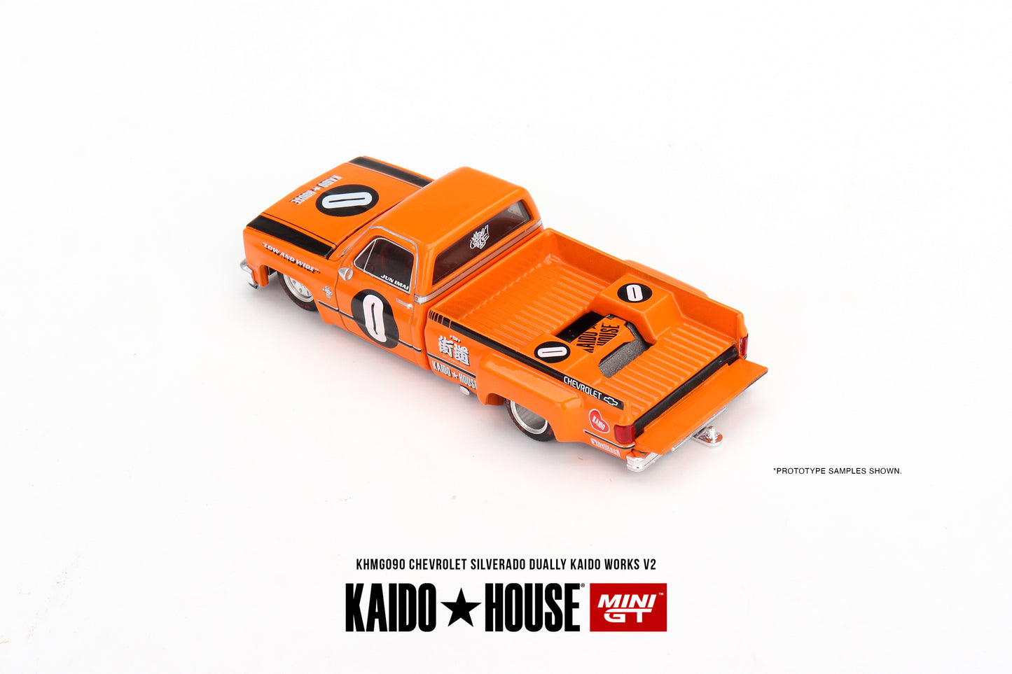 MINI GT KHMG090 1/64 シボレー シルバラード デューリー Kaido Works V2 (左ハンドル)