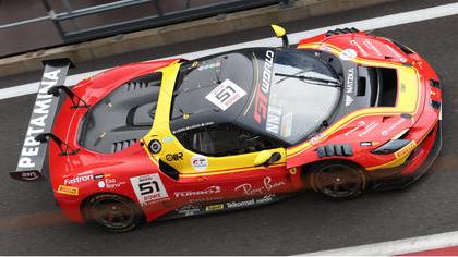 【2027年3月発売予定】 LookSmart LSRC225 1/43 Ferrari 296 GT3 EVO No.51 AF Corse 3rd 24H Spa 2026 A. Rovera - N. Nielsen - T. Mosca