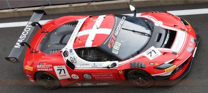 【2027年3月発売予定】 LookSmart LSRC230 1/43 Ferrari 296 GT3 EVO No.71 Selected Car Racing 24H Spa 2026 F. Schandorff - M. Ebdrup - S. Birch - C. Laursen
