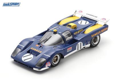 【2027年3月発売予定】 LookSmart LSLM203 1/43 Ferrari 512M No.11 24H Le Mans 1971 M. Donohue - D. Hobbs