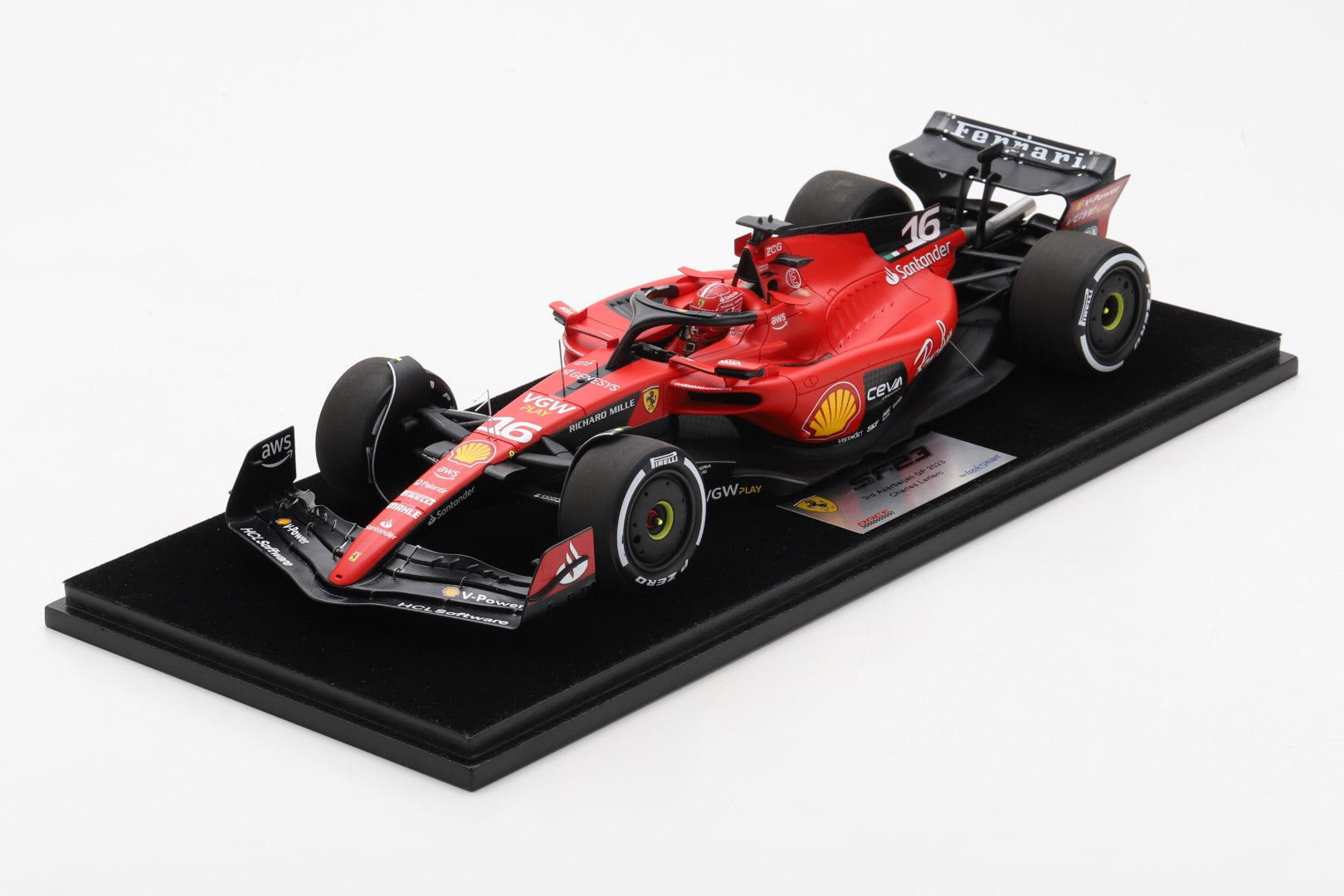 LookSmart LS18F1051 1/18 Scuderia Ferrari SF23 No.16 Scuderia Ferrari –  Racing Models