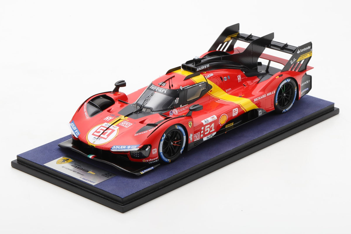 Looksmart LS18LM035 1/18 Ferrari 499P No.51 FERRARI AF CORSE Winner 24H Le Mans 2023A. Pier Guidi - J. Calado - A. Giovinazzi