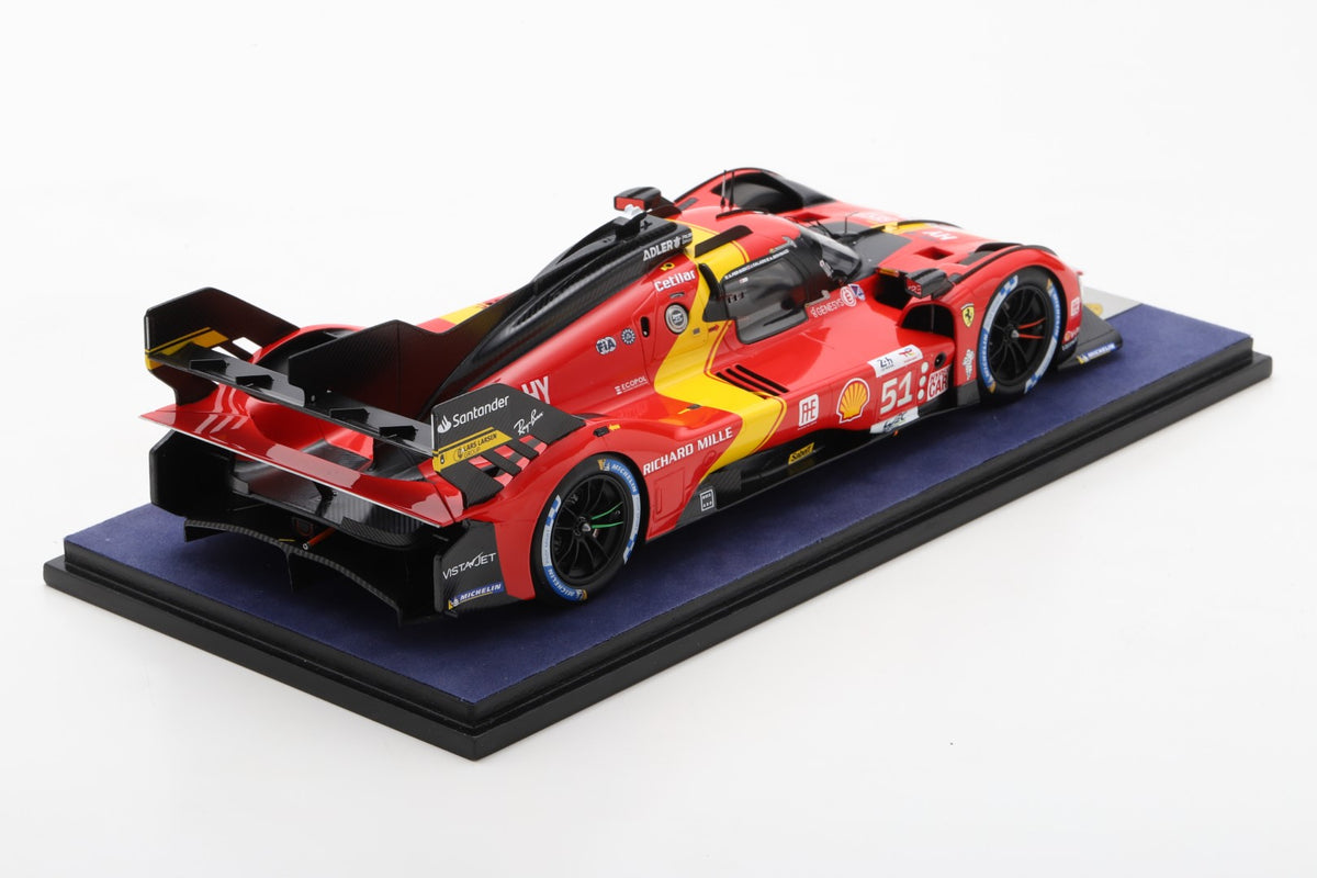 Looksmart LS18LM035 1/18 Ferrari 499P No.51 FERRARI AF CORSE Winner 24H Le Mans 2023A. Pier Guidi - J. Calado - A. Giovinazzi