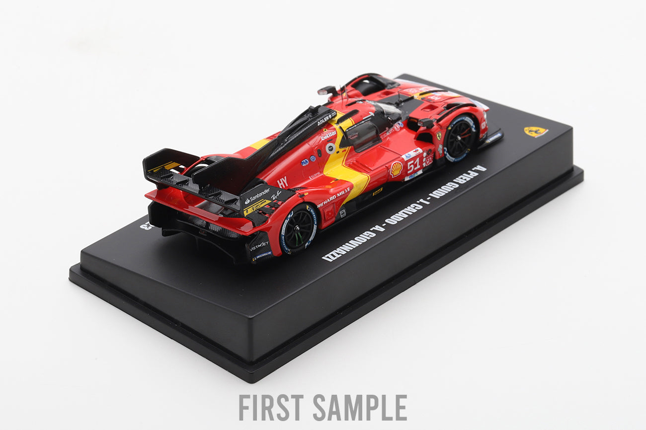Looksmart LS64001LM 1/64 Ferrari 499P No.51 FERRARI AF CORSE Winner Le Mans 24H 2023 A. Pier Guidi - J. Calado - A. Giovinazzi